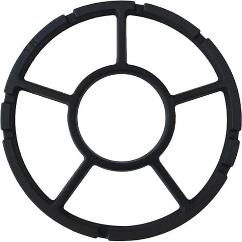 Supporto universale in ghisa per piano cottura a gas, supporto antiscivolo per piano cottura a gas, per macchine da caffè, pentole, padelle, sottopentola multiuso