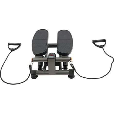 Hydraulic Twist Stepper LCD Display, Home Fitness w/ Detachable Ropes, for homes, home gyms, offices, fitness studios
