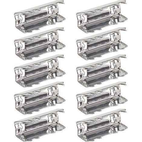 6 mm breite Gürtelschnallen-Set, Gürtelklemme, Crimp-Ausführung, 3D-Drucker-Ersatzteil (1/4)