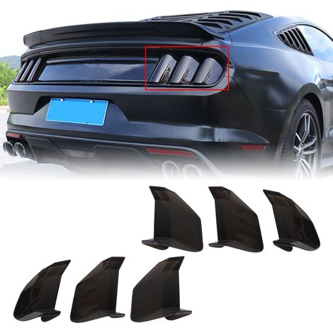Ensemble de 6 caches fumés pour feux arrière Ford Mustang 2017–2023