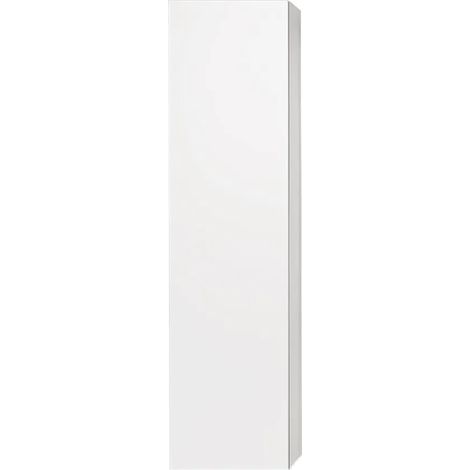 Colonna bagno sospesa H 138 cm bianco opaco con tre ripiani Master (1/4)