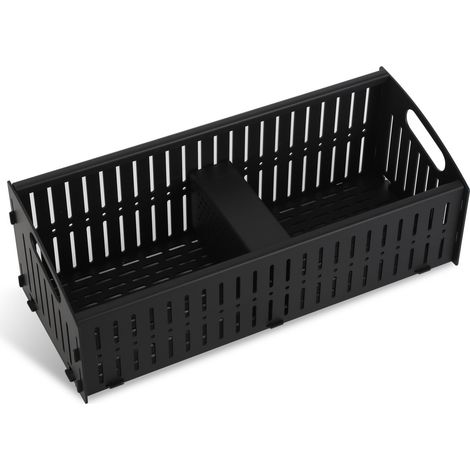Jiubiaz Panier à pellets pour poêle 28 cm chambre simple en métal avec pelle à granulés (1/5)