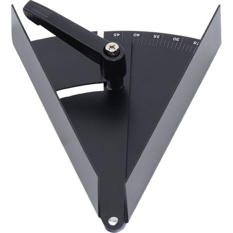 Dispositif de fixation à angle variable haute dureté pour outils de travail du bois, 45° (1/5)