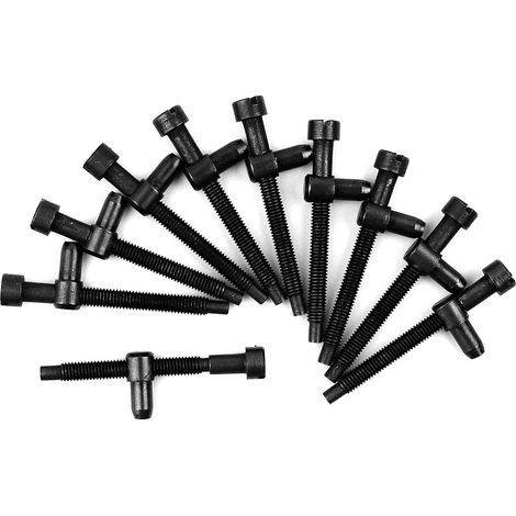 10 X Vis de réglage de tendeur pour Husqvarna 61 268 272 281 288 162 266 181 tronçonneuse pièces de rechange (1/5)