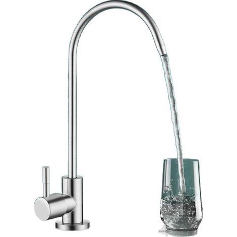 Kitchen sink drinking water tap – specially designed for reverse osmosis or water purification systems. (1/5)