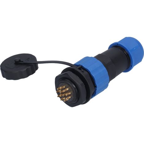 Connecteur SP2012 IP68 étanche prise aviation mâle femelle écrou arrière terminal bout 250V 5A (1/5)