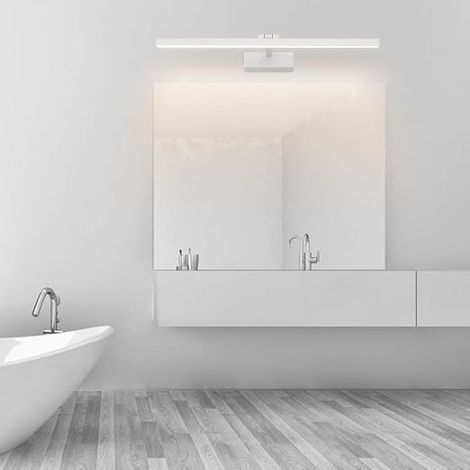 LED Bathroom Mirror Lamp, 60 cm 18 W, 180 Degree Rotation, Waterproof IP44, Aluminium, 1170 Lumen, Warm White 3000K (1/4)
