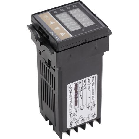 Ensemble de 3 régulateurs de température PID AC85V-265V avec module relais thermocouple M6 et thermostat 40A (1/5)