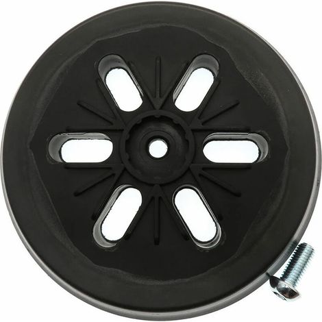 Plateau De Ponçage - 150 mm - Pour Ponceuse Excentrique - Compatible Modèles GEX 150 AC PEX 15 AE GEX 150 Turbo - 6 Trous - 1 Pièce (1/5)
