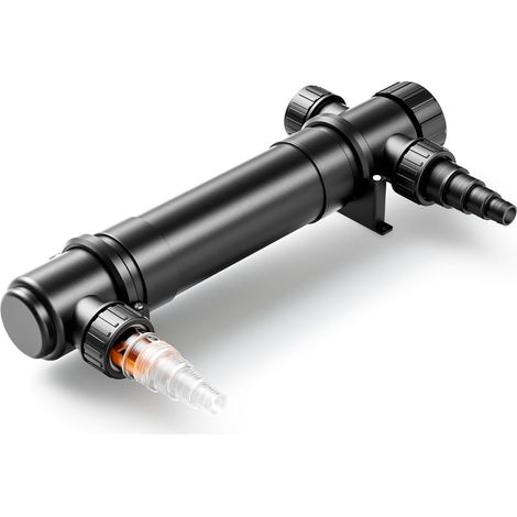 1 Stérilisateur UV-C, Débit 4500 L/h, Lampe 36 W, Pour Bassins Et Étangs Jusqu'à 35 M³ (1/5)