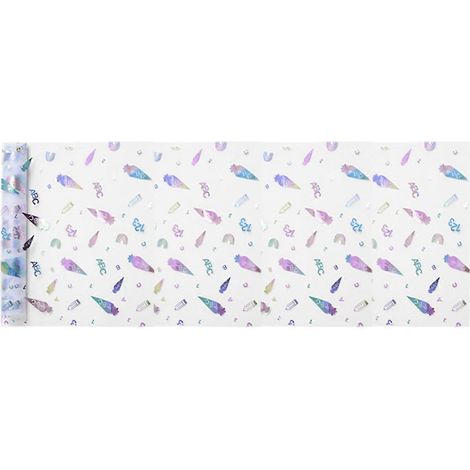 Chemin de table festif et joyeux, motif bonbons, nappe décorative, fond pour mariage, 28 x 910 cm (1/5)