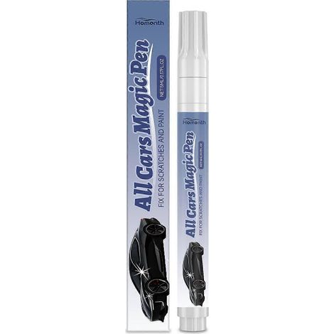 Stylo de réparation de peinture automobile 2 en 1, efface-rayures et accessoires d'entretien pour la peinture de votre voiture (1/5)