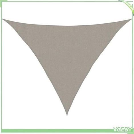 Voile d'ombrage - FAFEICY - 4002001 - Triangulaire 3x3x4,2 m - 160 g/m² - Protection UV 90% (1/5)