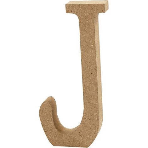 Lettre en bois - réf 56319 - Marron - Bois - Objets décoratifs