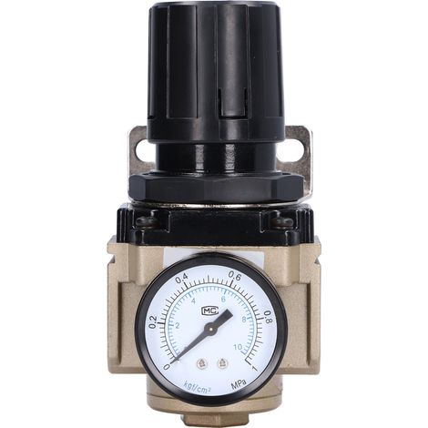 AR4000-06 Vanne de régulation de pression pneumatique, détendeur avec filtre intégré, régulateur d'air comprimé (1/5)