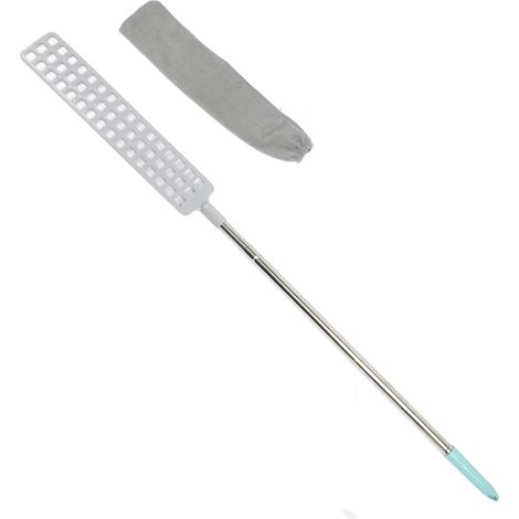 Balai Électrostatique Extensible pour Sous-Meuble - Modèle FlexiClean 270g en Plastique (1 Unité) - Outil de Nettoyage Gaps et Crévices (1/5)