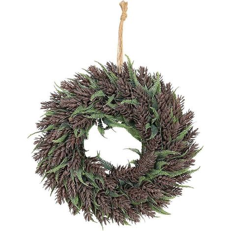 Kranz, Grünflächen, künstliches Grün, festliche Innenräume und-35cm Green Brown (1/5)