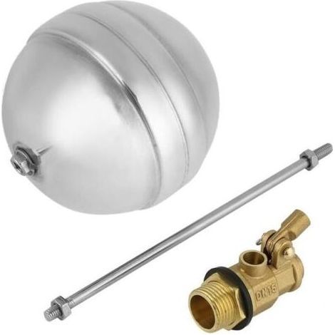 Boule Flottante DN15 G1/2, Senso en Laiton, Sonde en Acier Inoxydable pour Réservoir d'Eau (1/5)