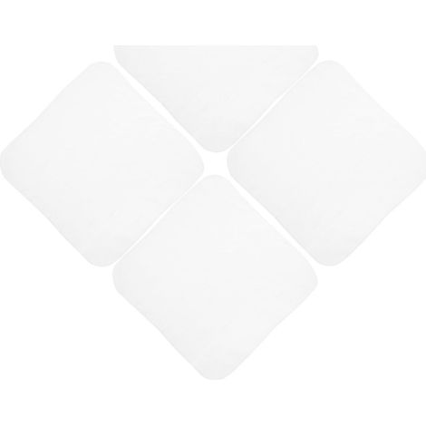 filtrants en coton fin 4 pièces blancs tamis multi usages (1/5)