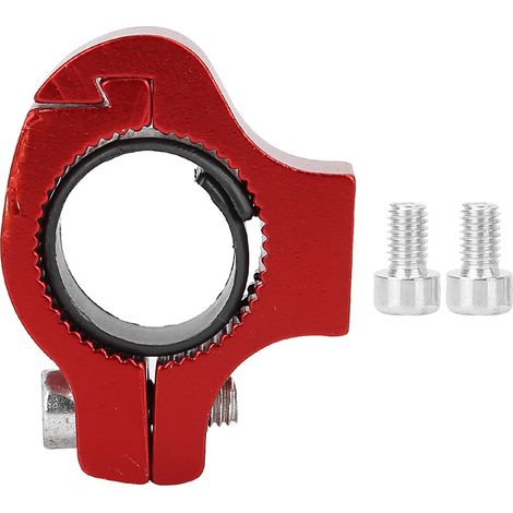 Porte-gourde vélo support guidon moto fixations boisson cyclisme (rouge) (1/5)