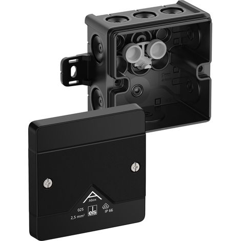 Spelsberg Cassetta di derivazione, grado di protezione IP66, sezione massima del conduttore 2,5², resistenza agli urti IK07, classe di protezione II, Ui 1000V AC, Ui 1000V DC, DLG, VDE, privo di aloge