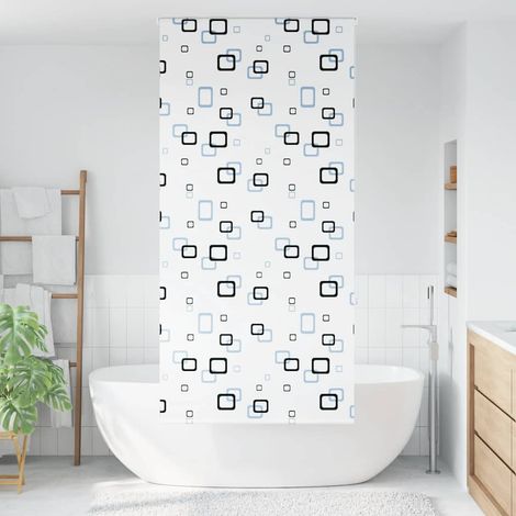 Store enrouleur de douche 100x240 cm largeur du tissu 96 cm (1/5)