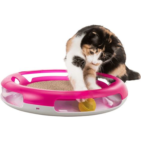 Jouet pour chat Race & Scratch ø 37 cm - Trixie (1/10)
