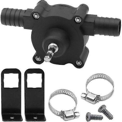 Pompe de forage électrique portable, kit de pompe de forage portable pour la distribution d'huile/kérosène/eau, jardin (1/5)