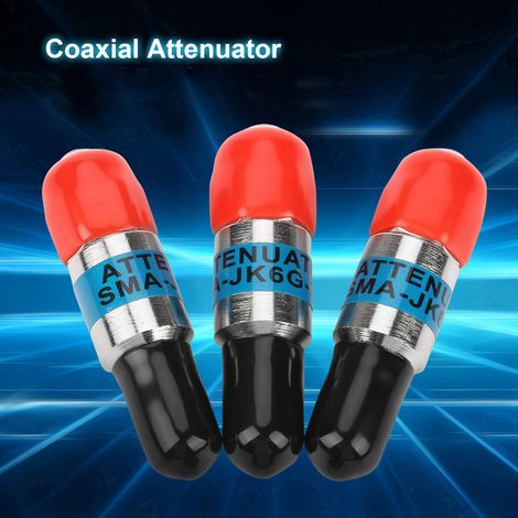 Atténuateur coaxial RF SMA-JK mâle-femelle 2W 6GHz 50Ω 1-30dB (30dB) (1/5)