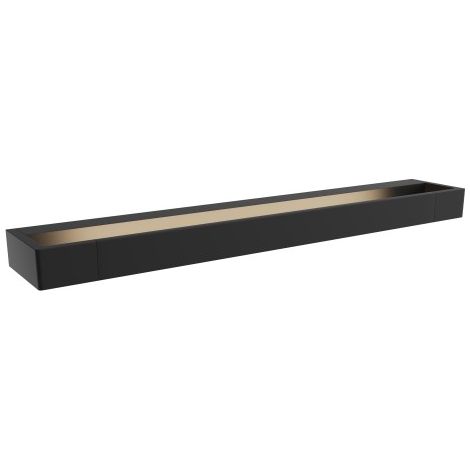 Applique Maxlight FLINK nera 60cm LED 18W IP44 3000K