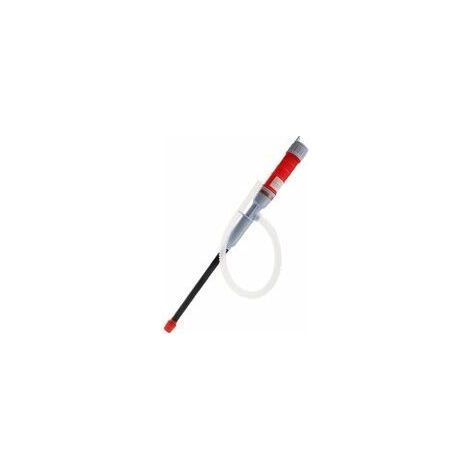 Rouge Electrique Pompe à Siphon de Transfert Batterie Liquide l'eau Pompe à Piles Tuyau de Siphon Essence Gaz Carburant Pompe Main Aspiration (1/5)