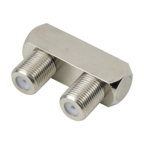 Renkforce 0403444 Connettore F, Forma a U. Connessioni: Prese a F, Prese a F 1 pz.