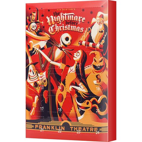 Adventskalender 2023 – 24-tägiger Countdown – Horror-Puppen-Ornament – Albtraumhafte Halloween-Partyartikel – Geschenke für Kinder (1/5)