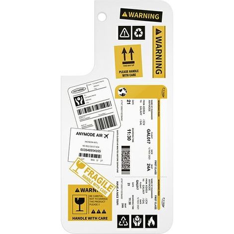 Samsung GP-TOU021AMIWW Panel für Frame Cover für Galaxy S22 weiß