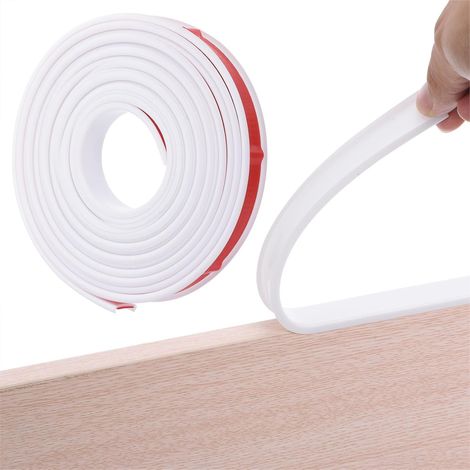 Bande de chant en PVC, d'angle, bandes flexibles forme U 9 à 40 mm × 5 (1/5)