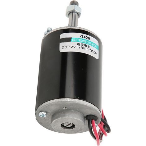 Moteur à courant continu à aimant Permanent, haute vitesse et faible bruit CW CCW, Mini moteurs électriques brossés 30W 12V 3500 tr/min (1/5)