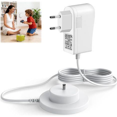 Charger for Toniebox 9V AC Adapter, 1.8M Power Cable Compatible with Tonie Box Charging Station, Ideal Replacement for Ladekabel Original, White DC Charging Cable 5.5 mm x 2.5 mm (1/5)