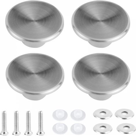 Topfdeckelgriff – 4er-Set – Deckelgriffe – Edelstahl-Topfdeckel – Topfdeckelgriff – Deckelhaltegriff, mittel