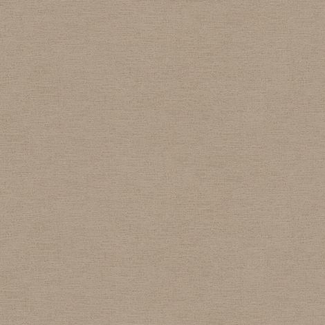 Papier peint monochrome marron tendance | Papier peint intissé marron moderne | Tapisserie uni marron beige scandinave - 10,05 x 0,53 m (1/5)
