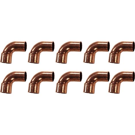Raccord a souder en cuivre 5092 Coude 90° 12 mm WG905 (1/3)
