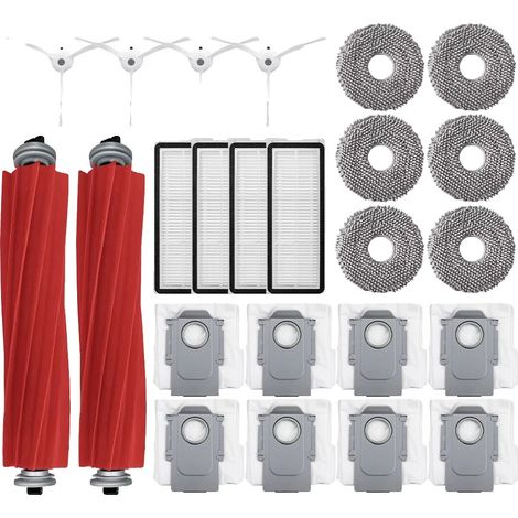 Zubehör für Saugroboter, HEPA-Filter, einfache Installation, 24-teilig (1/2)