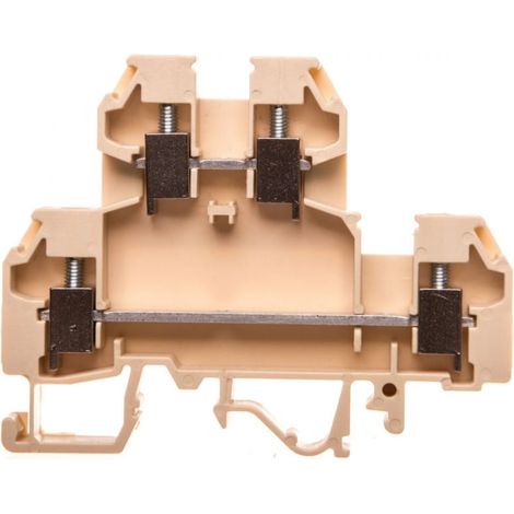 Gewindeschienenverbinder 2-stufig 4mm2 beige VS 4 NA 003901277