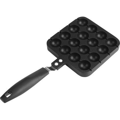 Outil de cuisson Takoyaki, poêle à griller 16 trous pour la fabrication de crêpes rondes (1/5)