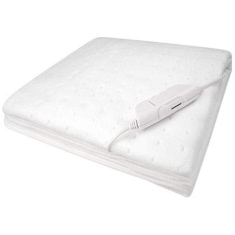 Surmatelas Chauffant Électrique 150x80cm avec Arrêt Automatique  Couverture thermique  Chauffe-matelas réglable à 3 Niveaux de Températures
