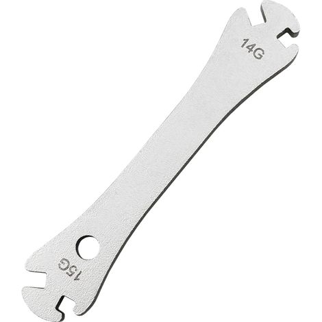 Llave para radios de bicicleta, herramienta universal para ajustar los radios de la bicicleta. (1/5)