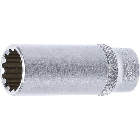 Douille pour Clé Gear Lock Longue 6,3 mm (1/4) - 13 mm - Précision et Durabilité, Acier, Zones Difficiles - D-Work (1/5)