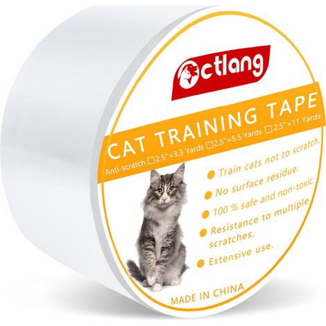 Protecteur Anti-Rayures Chat 3m 20cm – Film Transparent Anti-Griffes (1/3)