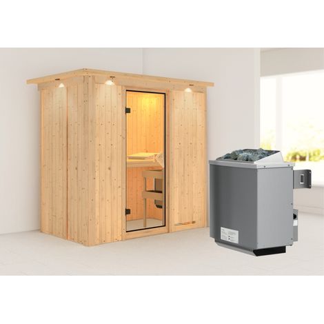 Variado( Front),9KW intr.Strg bronzierte Ganzglastür u. DK