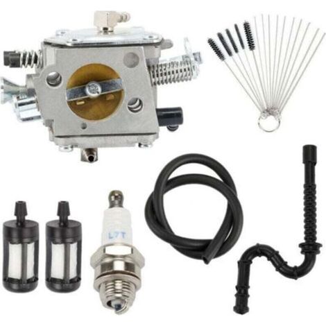 Carburatore per sega per calcestruzzo Stihl TS400. Sostituisce i codici HS-274E 4223 120 0600 42231200600, XU, con filtro dell'aria e candela. (1/4)