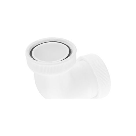 Codo para tubo liso rosca hembra 1 1/2 x 40, ABRISA. (1/5)